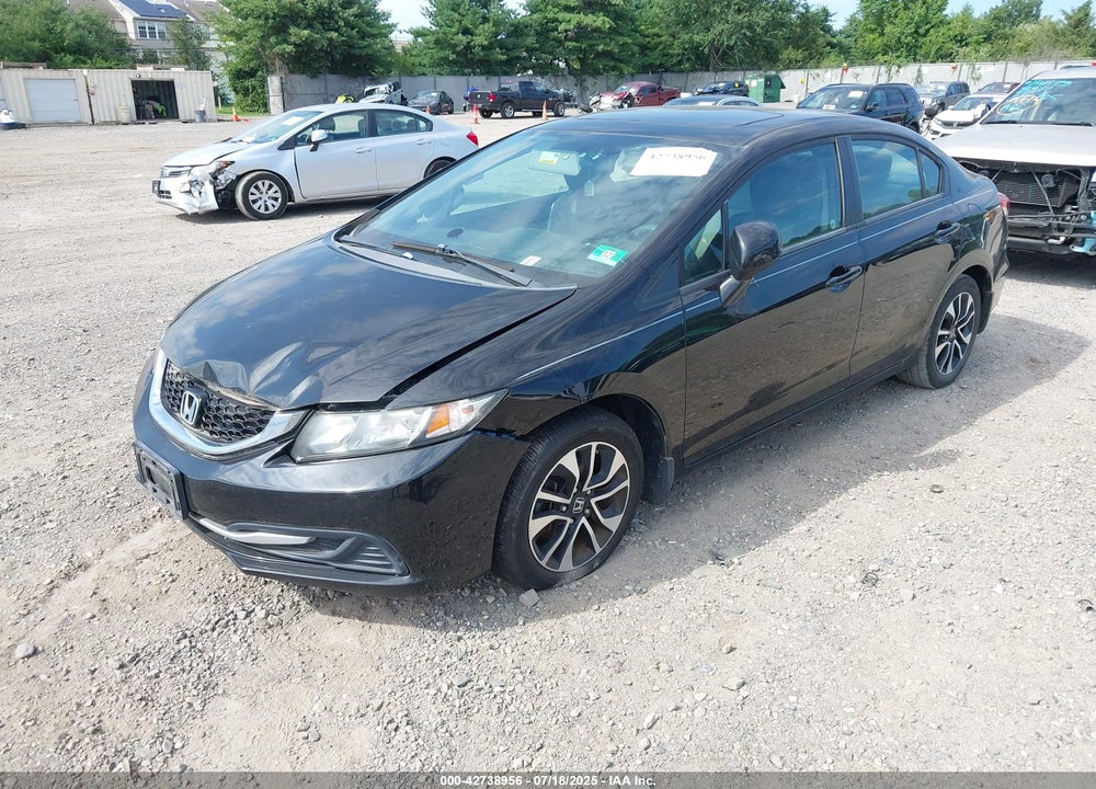 2013 HONDA CIVIC VIN: 19XFB2F83DE277705