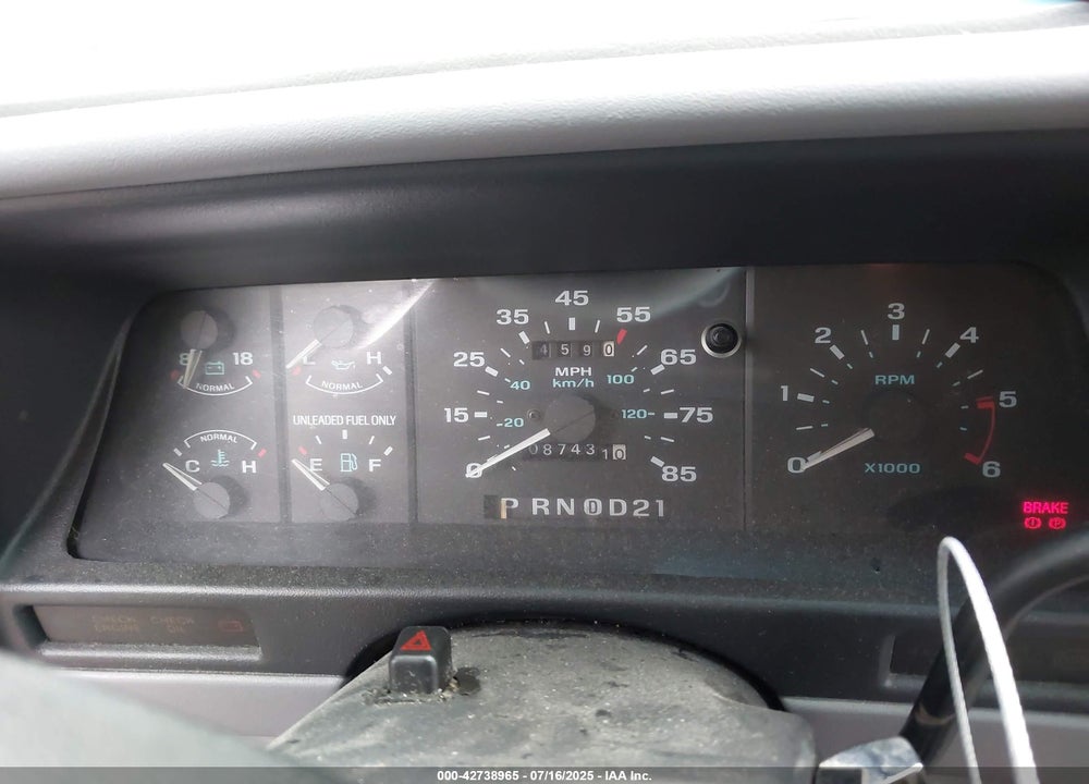 1994 FORD EXPLORER VIN: 1FMDU34X8RUE72074