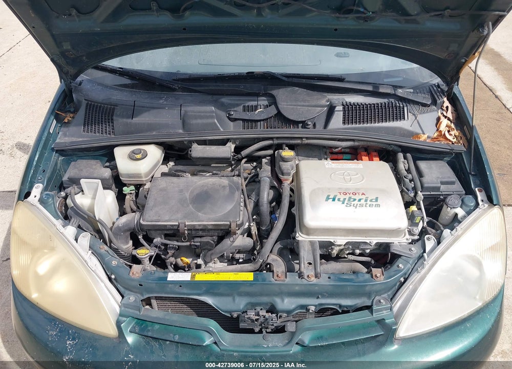 2001 TOYOTA PRIUS VIN: JT2BK12U810004767