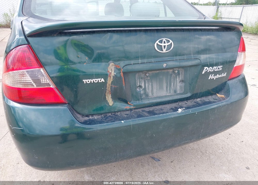 2001 TOYOTA PRIUS VIN: JT2BK12U810004767