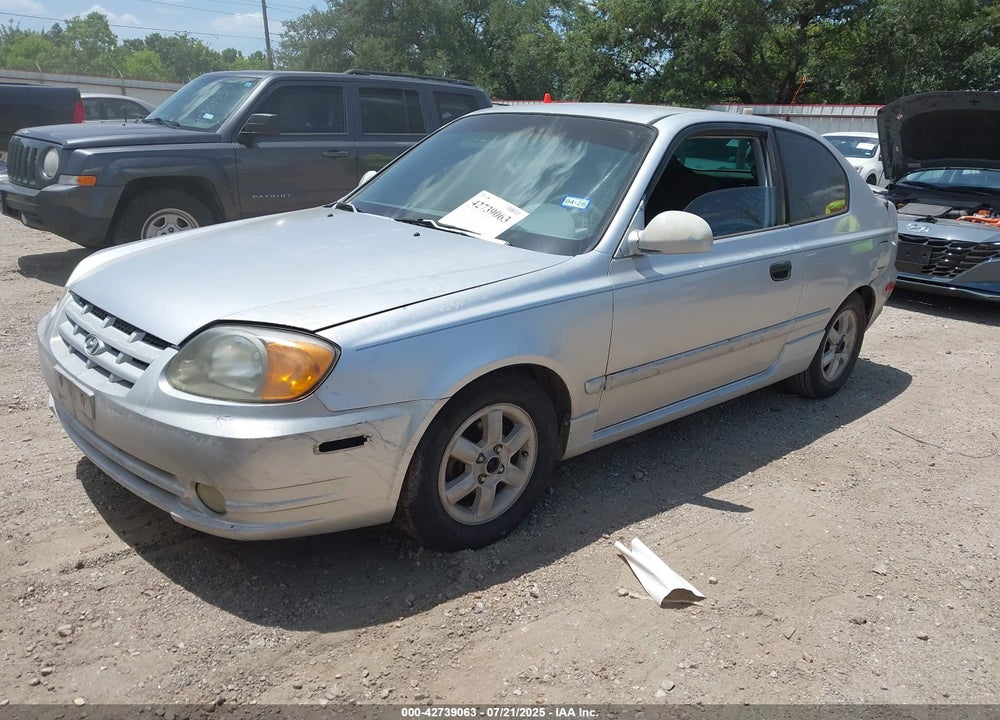 2005 HYUNDAI ACCENT GLS/GT VIN: KMHCG35C35U322138