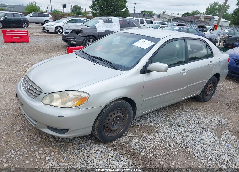 2003 TOYOTA COROLLA LE VIN: JTDBR32EX30046450