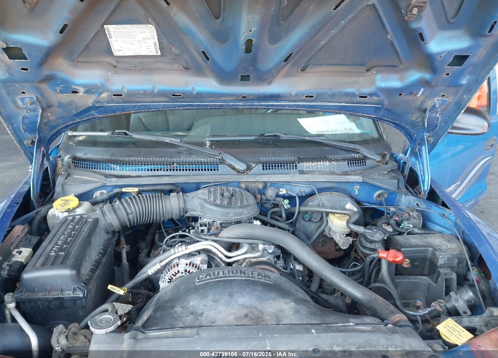 1998 DODGE DAKOTA SLT/SPORT VIN: 1B7GG26X1WS582729