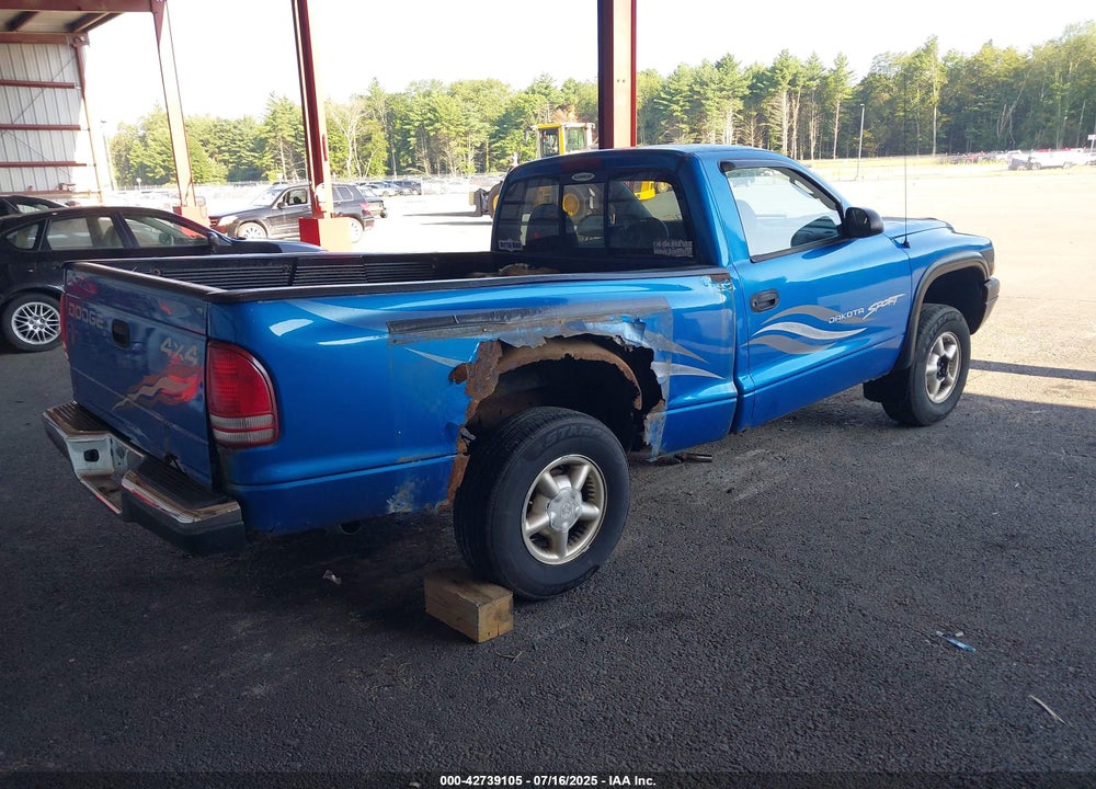 1998 DODGE DAKOTA SLT/SPORT VIN: 1B7GG26X1WS582729