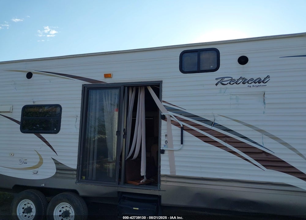 2012 KEYSTONE RV TRAVEL TRAILER VIN: 4YDT39K2XC7260471