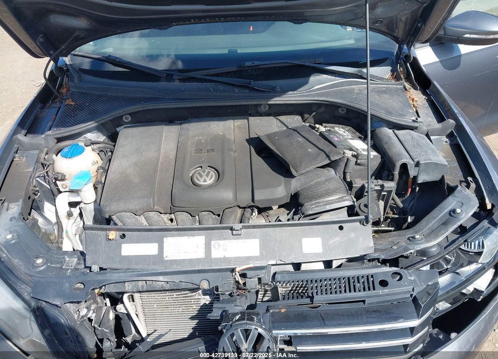 2012 VOLKSWAGEN PASSAT 2.5L S VIN: 1VWAP7A35CC035327