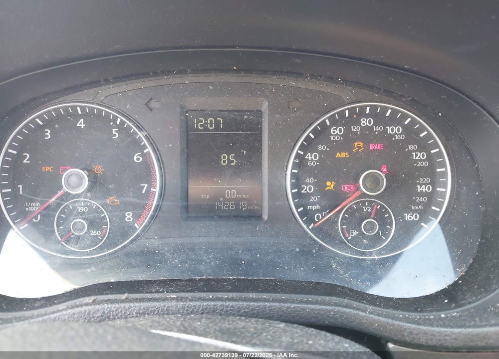 2012 VOLKSWAGEN PASSAT 2.5L S VIN: 1VWAP7A35CC035327