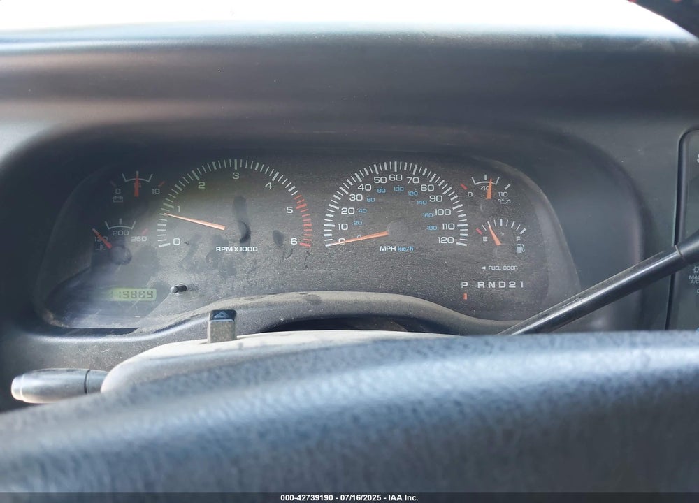 1997 DODGE DAKOTA SLT/SPORT VIN: 1B7GL23X5VS157528