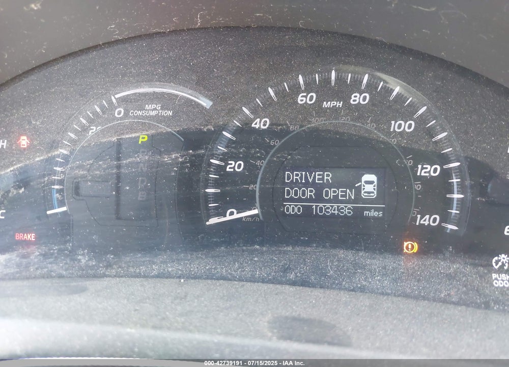 2009 TOYOTA CAMRY HYBRID VIN: 4T1BB46K19U102234