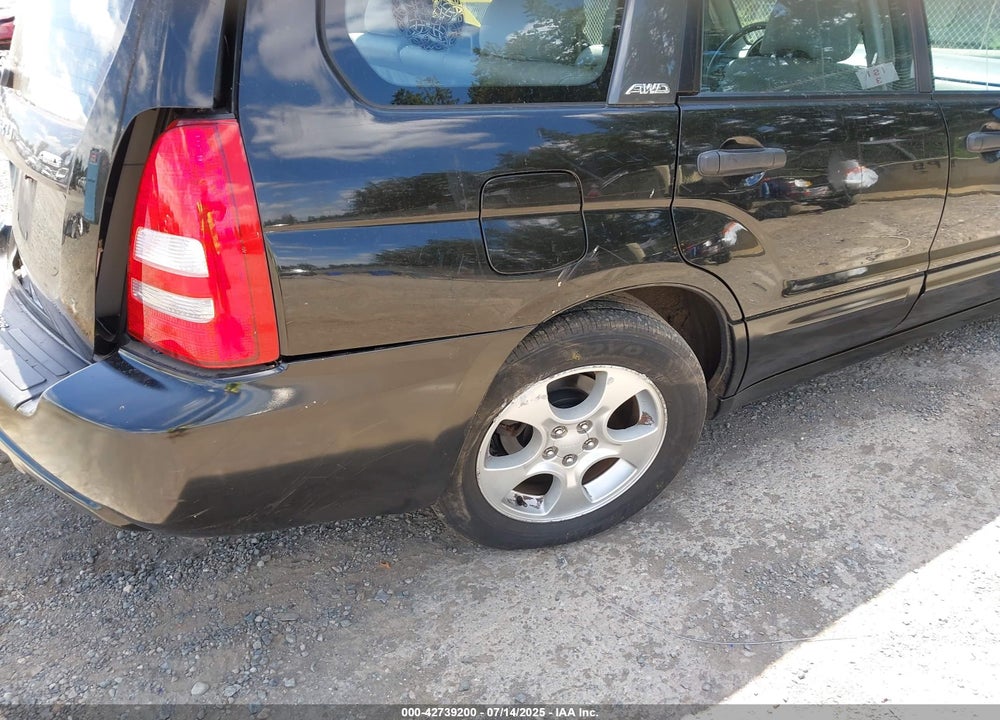2003 SUBARU FORESTER XS VIN: JF1SG65693H732708