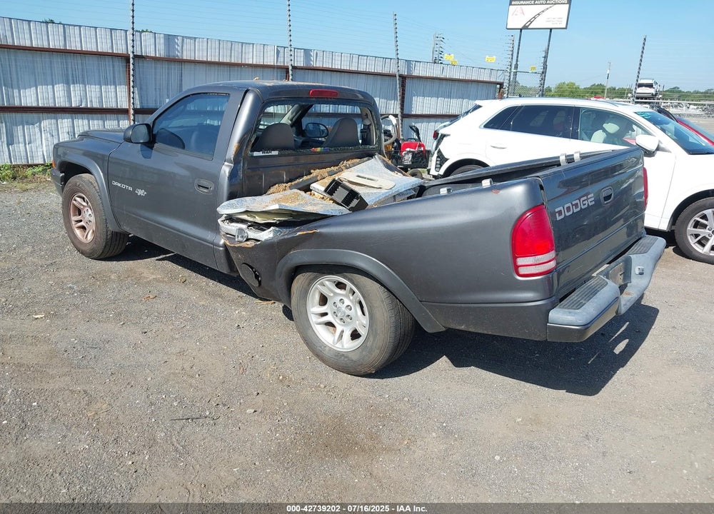 2002 DODGE DAKOTA VIN: 1B7FL16XX2S556951