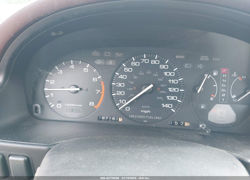 1993 HONDA ACCORD LX VIN: 1HGCB9851PA001661
