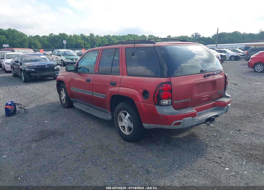 2002 CHEVROLET TRAILBLAZER LT VIN: 1GNDT13S022332787
