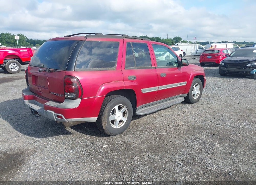 2002 CHEVROLET TRAILBLAZER LT VIN: 1GNDT13S022332787