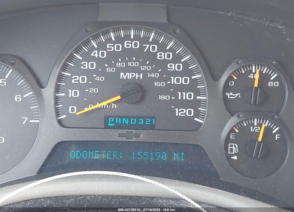 2002 CHEVROLET TRAILBLAZER LT VIN: 1GNDT13S022332787