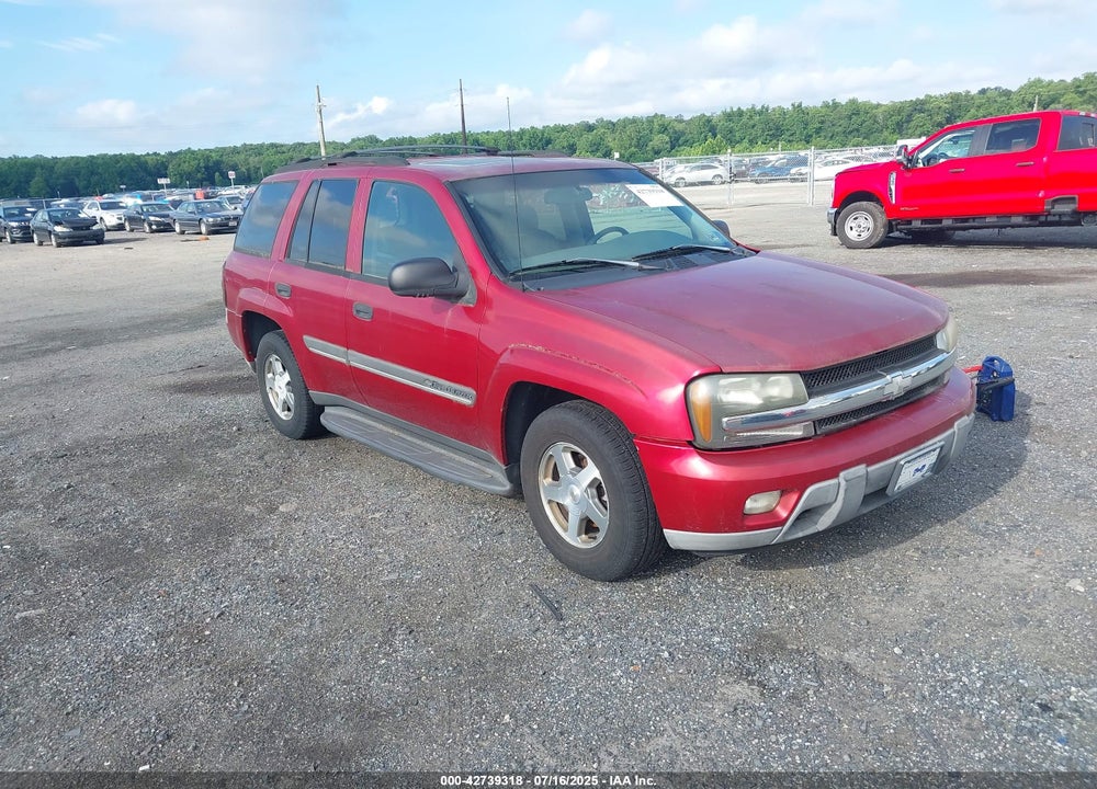 2002 CHEVROLET TRAILBLAZER LT VIN: 1GNDT13S022332787