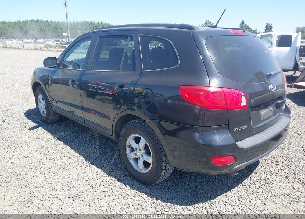 2008 HYUNDAI SANTA FE GLS VIN: 5NMSG73D88H214693