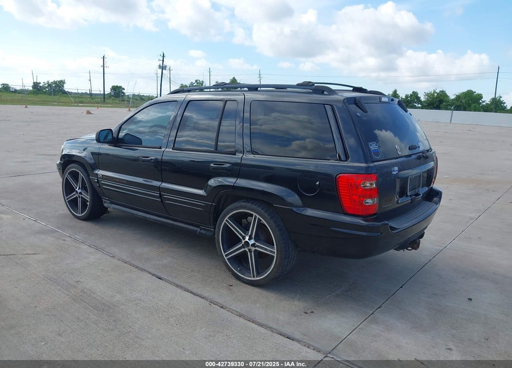 2003 JEEP GRAND CHEROKEE OVERLAND VIN: 1J8GW68J73C521872