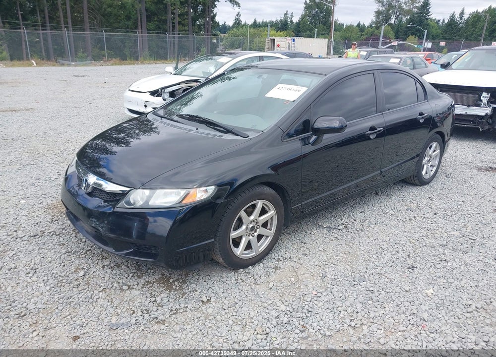 2009 HONDA CIVIC LX VIN: 2HGFA16519H328621