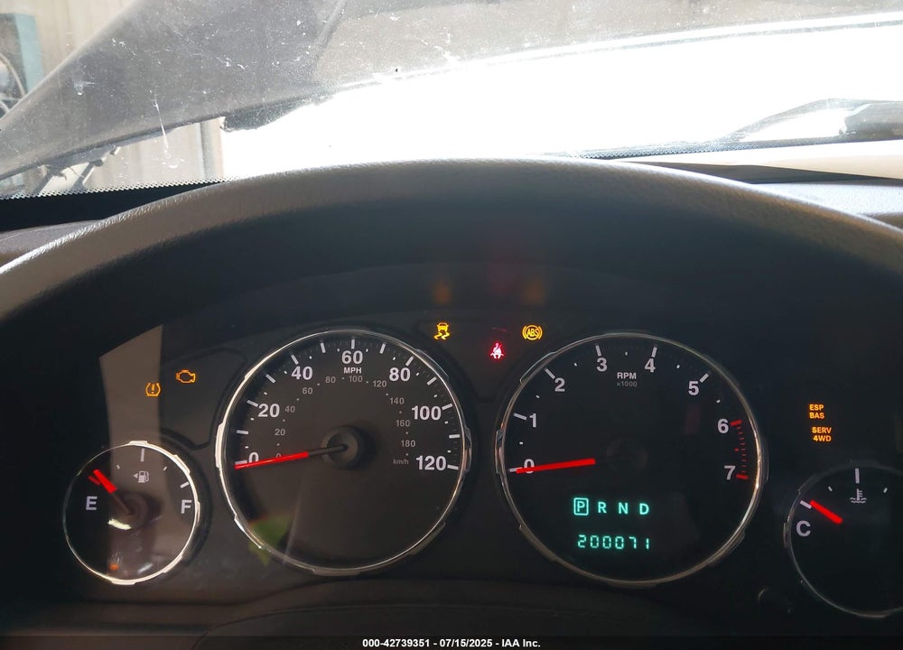 2010 JEEP LIBERTY VIN: 1J4PN2GK9AW132458