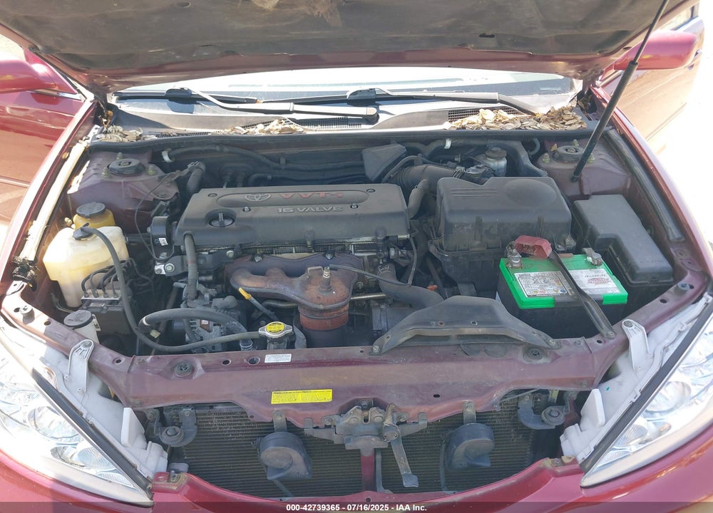 2005 TOYOTA CAMRY VIN: 4T1BE30K85U080947
