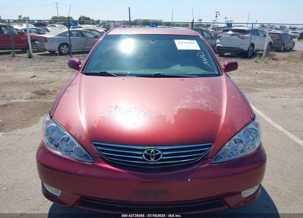 2005 TOYOTA CAMRY VIN: 4T1BE30K85U080947
