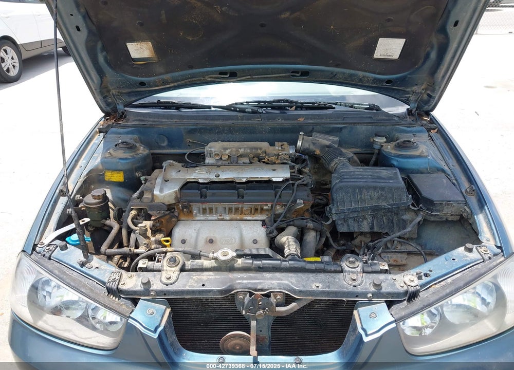 2002 HYUNDAI ELANTRA GLS VIN: KMHDN45D72U361500