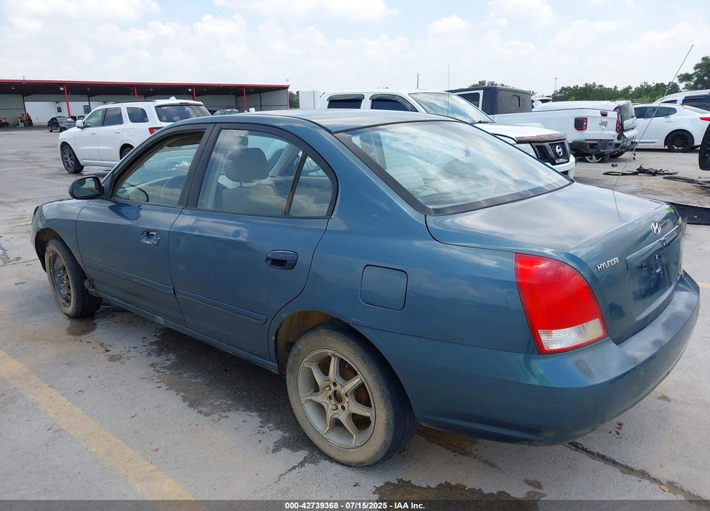 2002 HYUNDAI ELANTRA GLS VIN: KMHDN45D72U361500