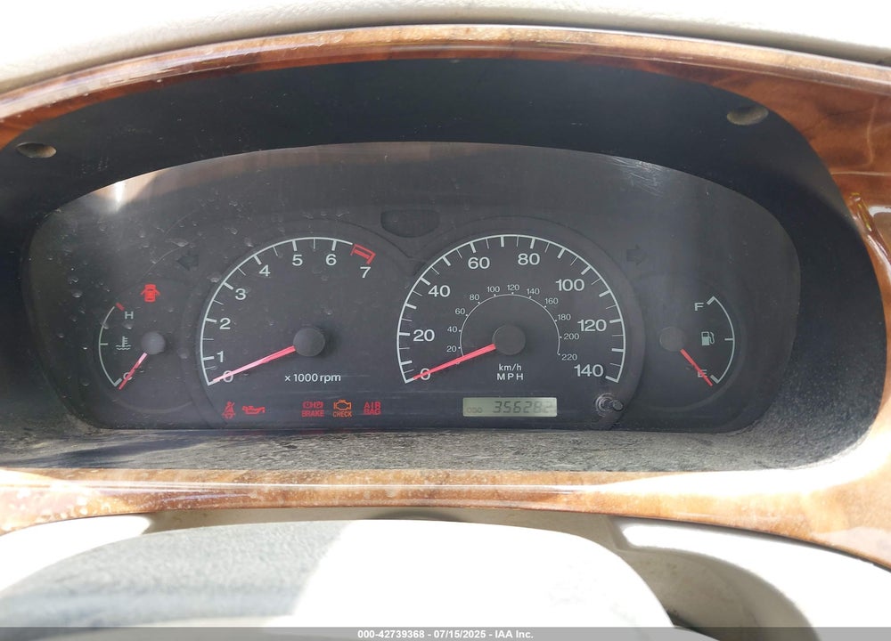 2002 HYUNDAI ELANTRA GLS VIN: KMHDN45D72U361500