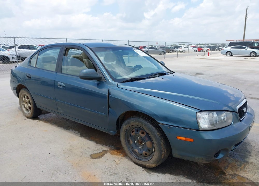 2002 HYUNDAI ELANTRA GLS VIN: KMHDN45D72U361500