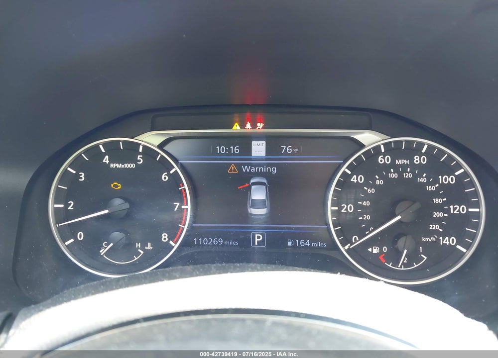2019 NISSAN ALTIMA VIN: 1N4BL4EV9KC205433
