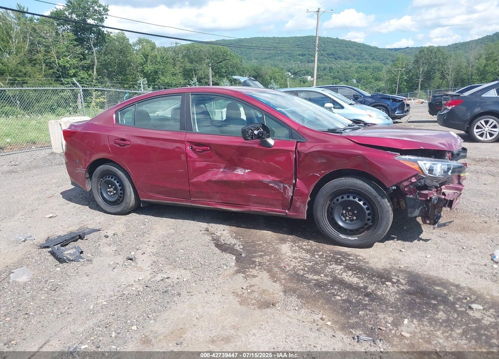 2019 SUBARU IMPREZA VIN: 4S3GKAA63K3606539