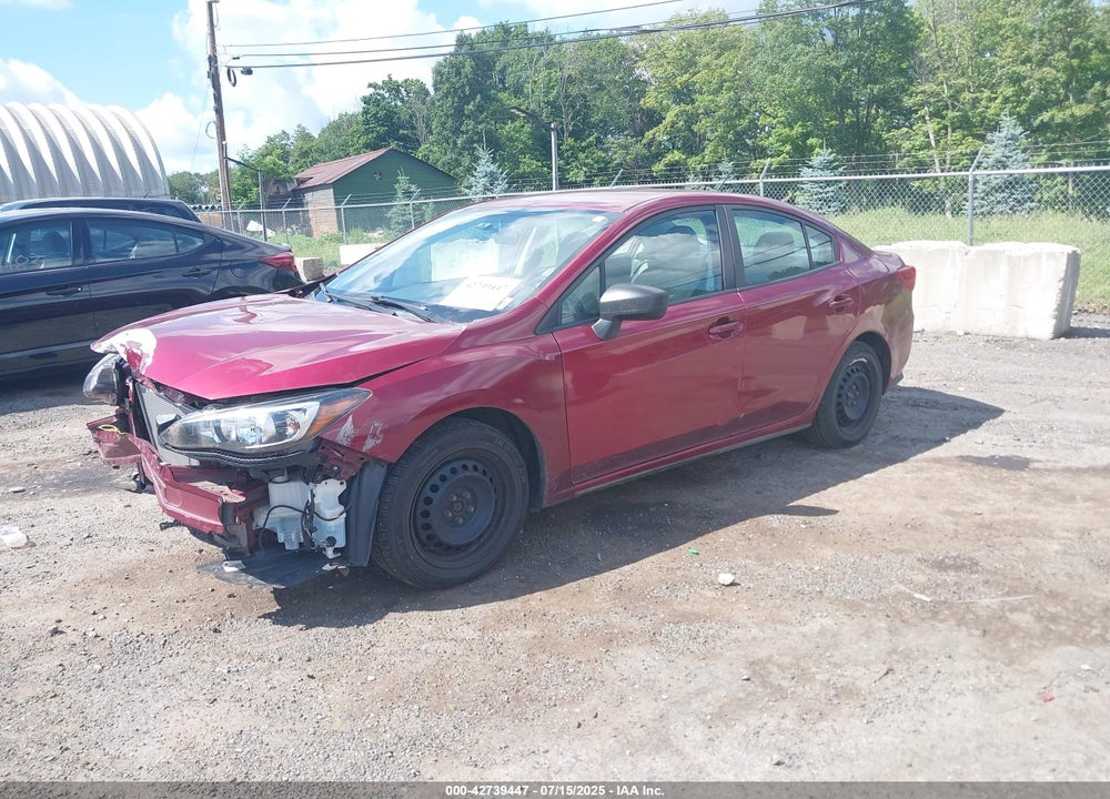 2019 SUBARU IMPREZA VIN: 4S3GKAA63K3606539