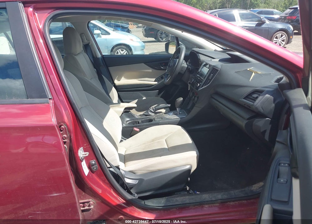 2019 SUBARU IMPREZA VIN: 4S3GKAA63K3606539