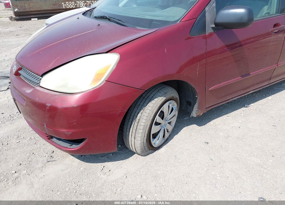 2005 TOYOTA SIENNA VIN: 5TDZA23CX5S330514