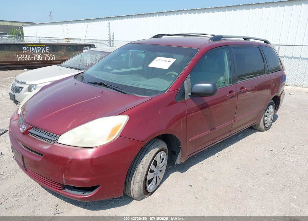2005 TOYOTA SIENNA VIN: 5TDZA23CX5S330514