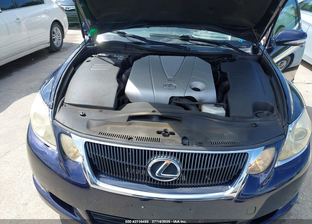 2008 LEXUS GS350 VIN: JTHBE96SX80038580
