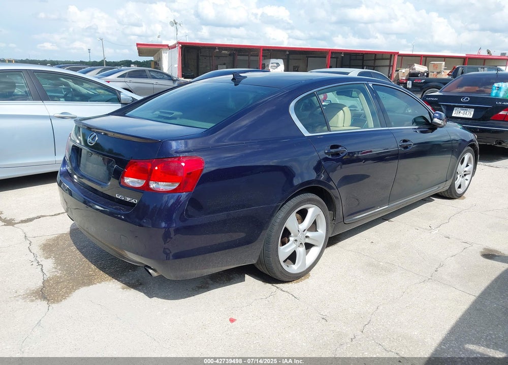 2008 LEXUS GS350 VIN: JTHBE96SX80038580