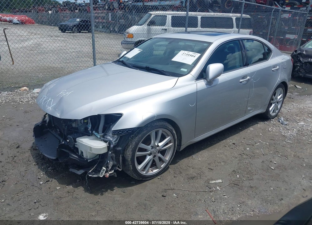 2007 LEXUS IS 250 VIN: JTHBK262672046744