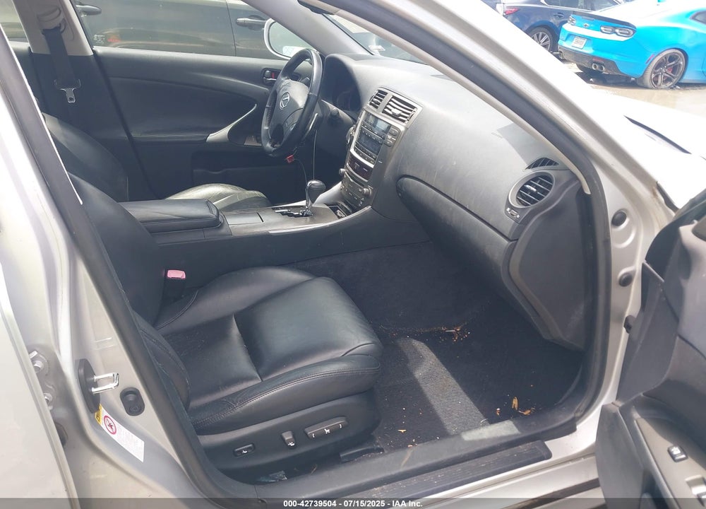 2007 LEXUS IS 250 VIN: JTHBK262672046744