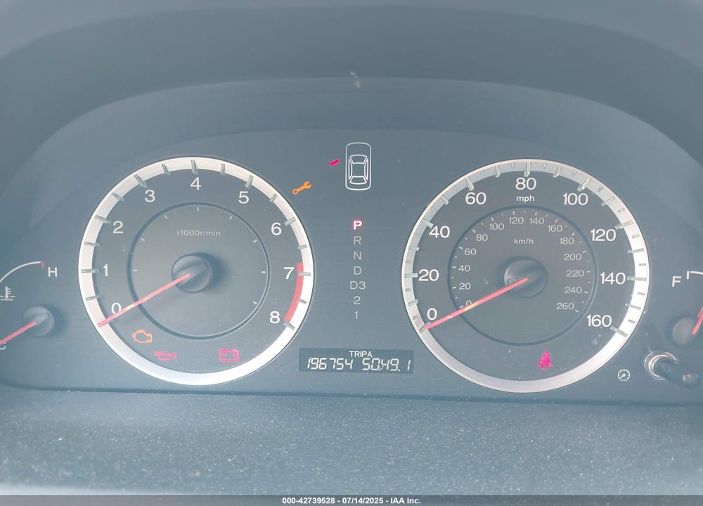 2008 HONDA ACCORD VIN: 1HGCS22878A015821