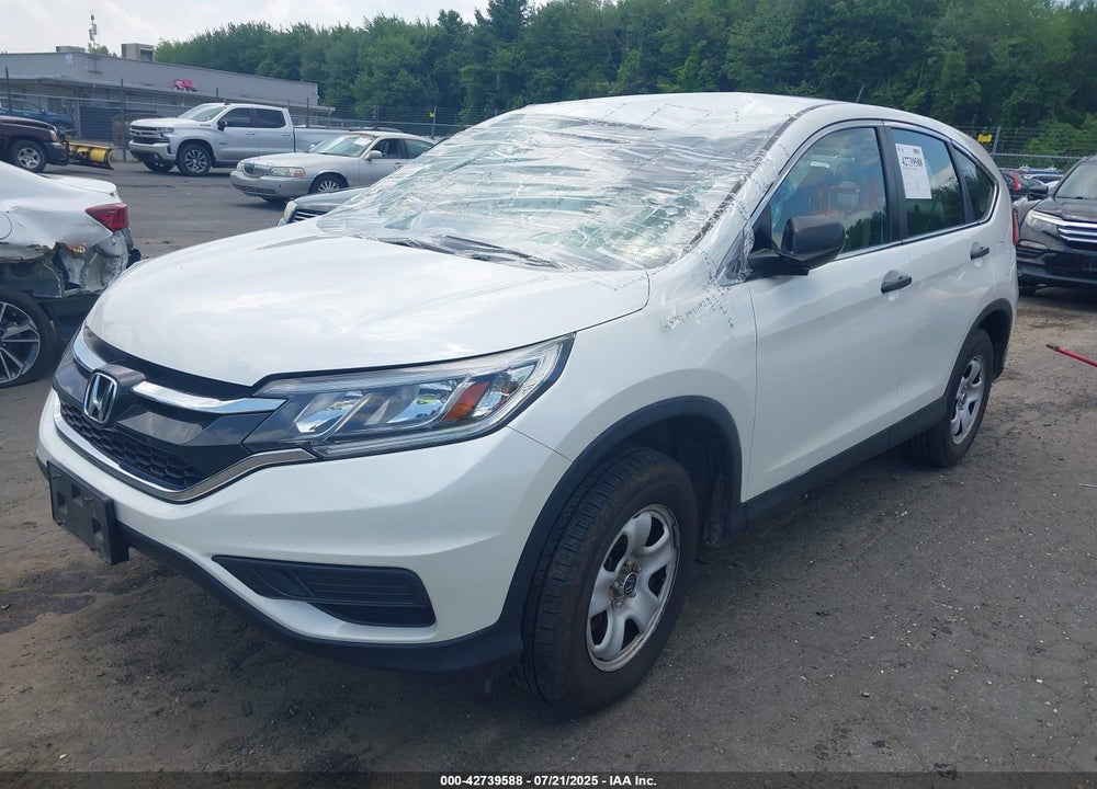 2016 HONDA CR-V LX VIN: 5J6RM4H33GL124557