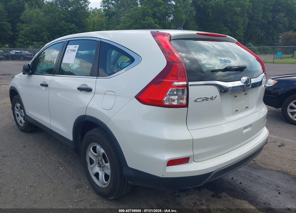2016 HONDA CR-V LX VIN: 5J6RM4H33GL124557
