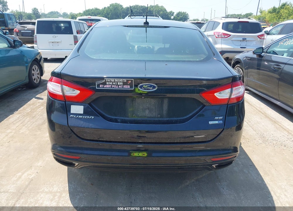 2016 FORD FUSION VIN: 3FA6P0T94GR141749