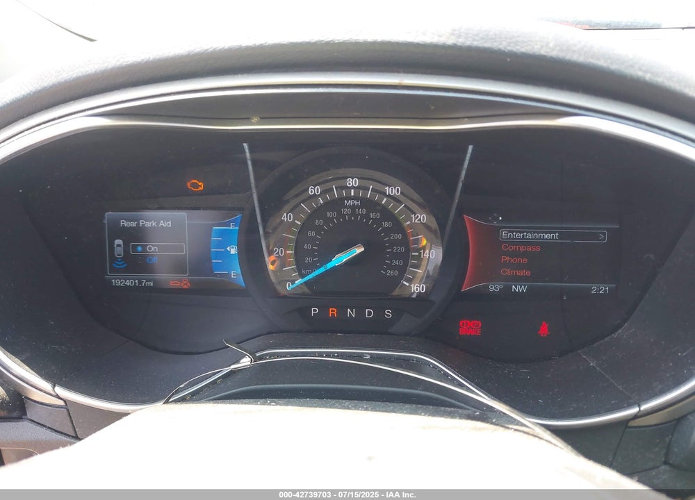 2016 FORD FUSION VIN: 3FA6P0T94GR141749