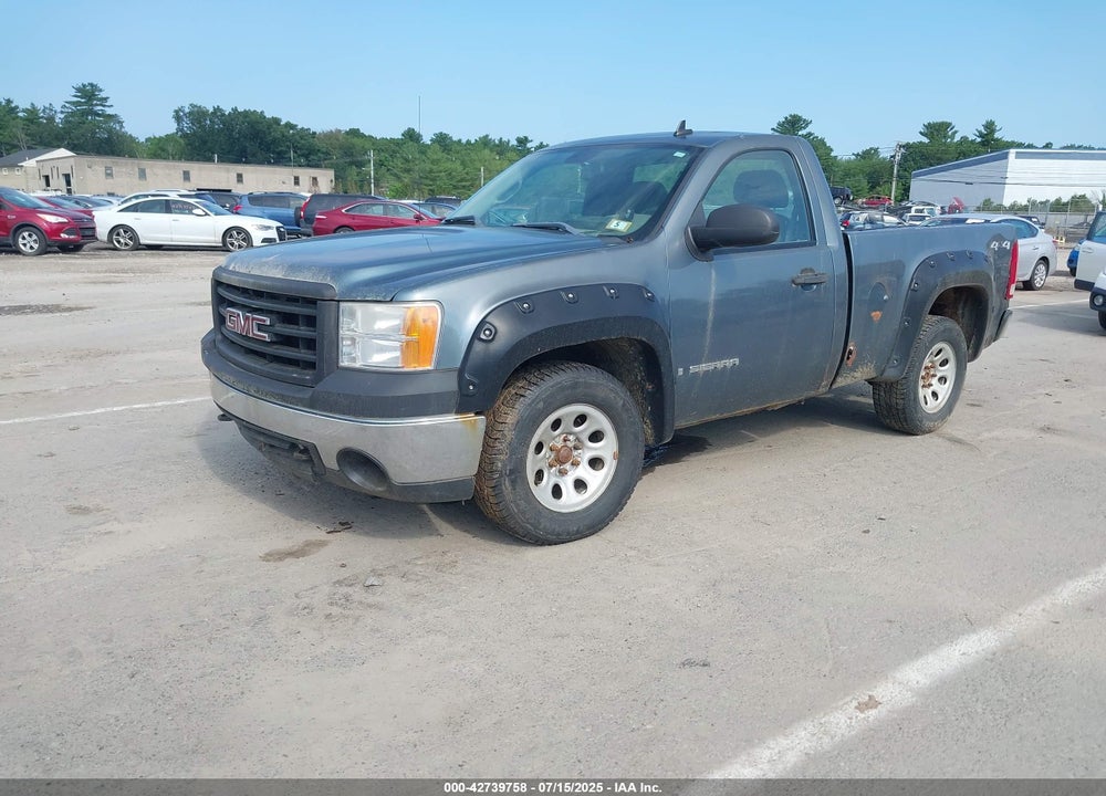 2007 GMC SIERRA 1500 VIN: 1GTEK14X07Z624531