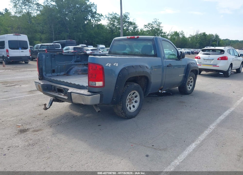 2007 GMC SIERRA 1500 VIN: 1GTEK14X07Z624531