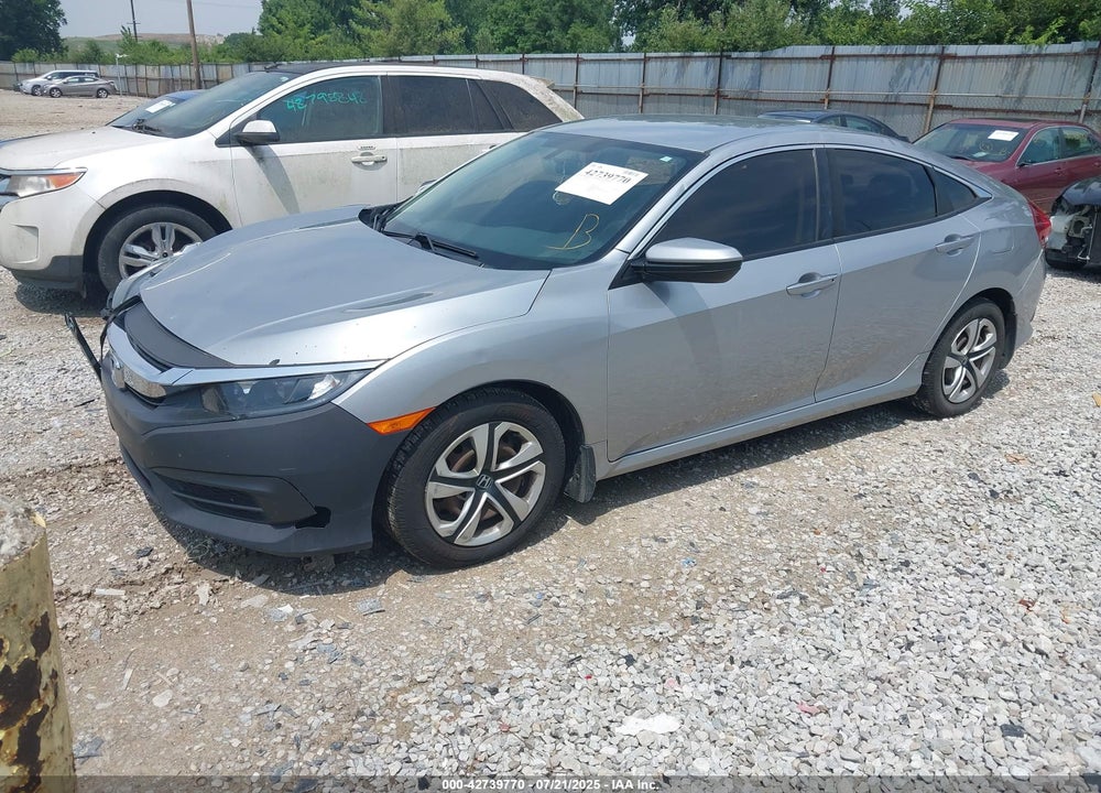 2016 HONDA CIVIC VIN: 19XFC2F5XGE001187