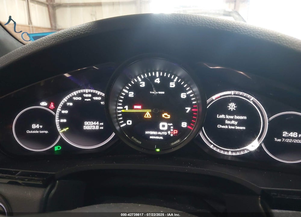 2021 PORSCHE CAYENNE VIN: WP1AE2AY6MDA24127