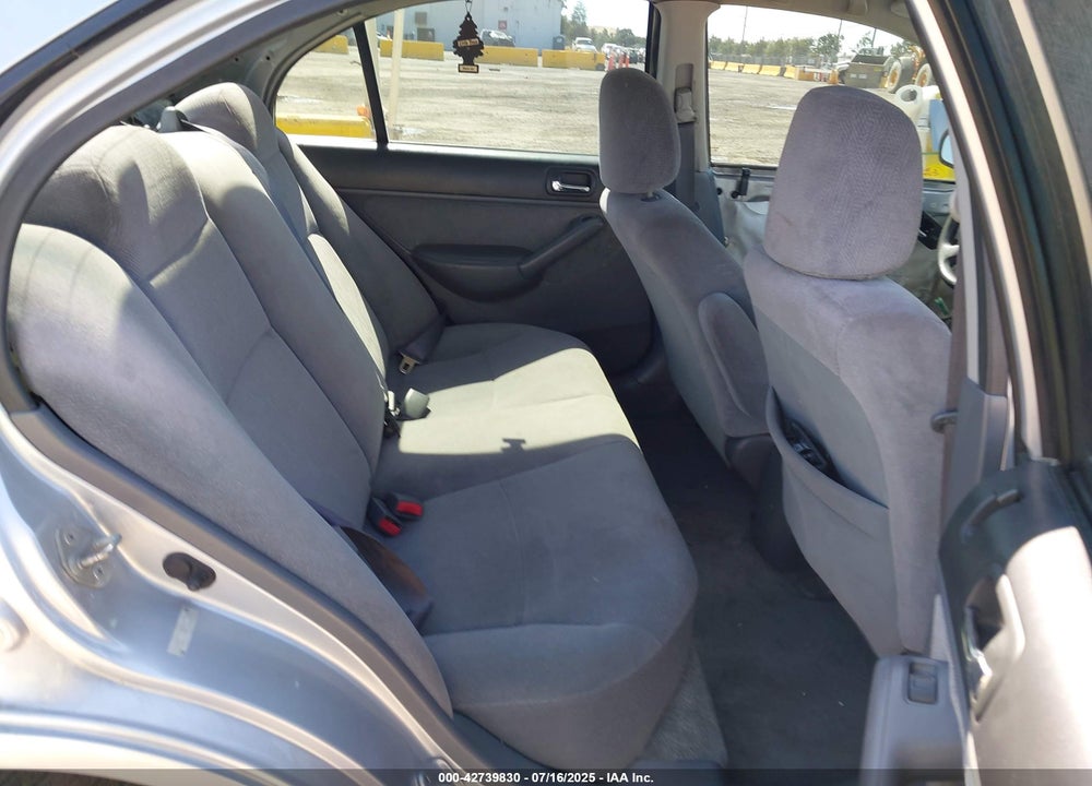 2002 HONDA CIVIC LX VIN: 2HGES16582H501209